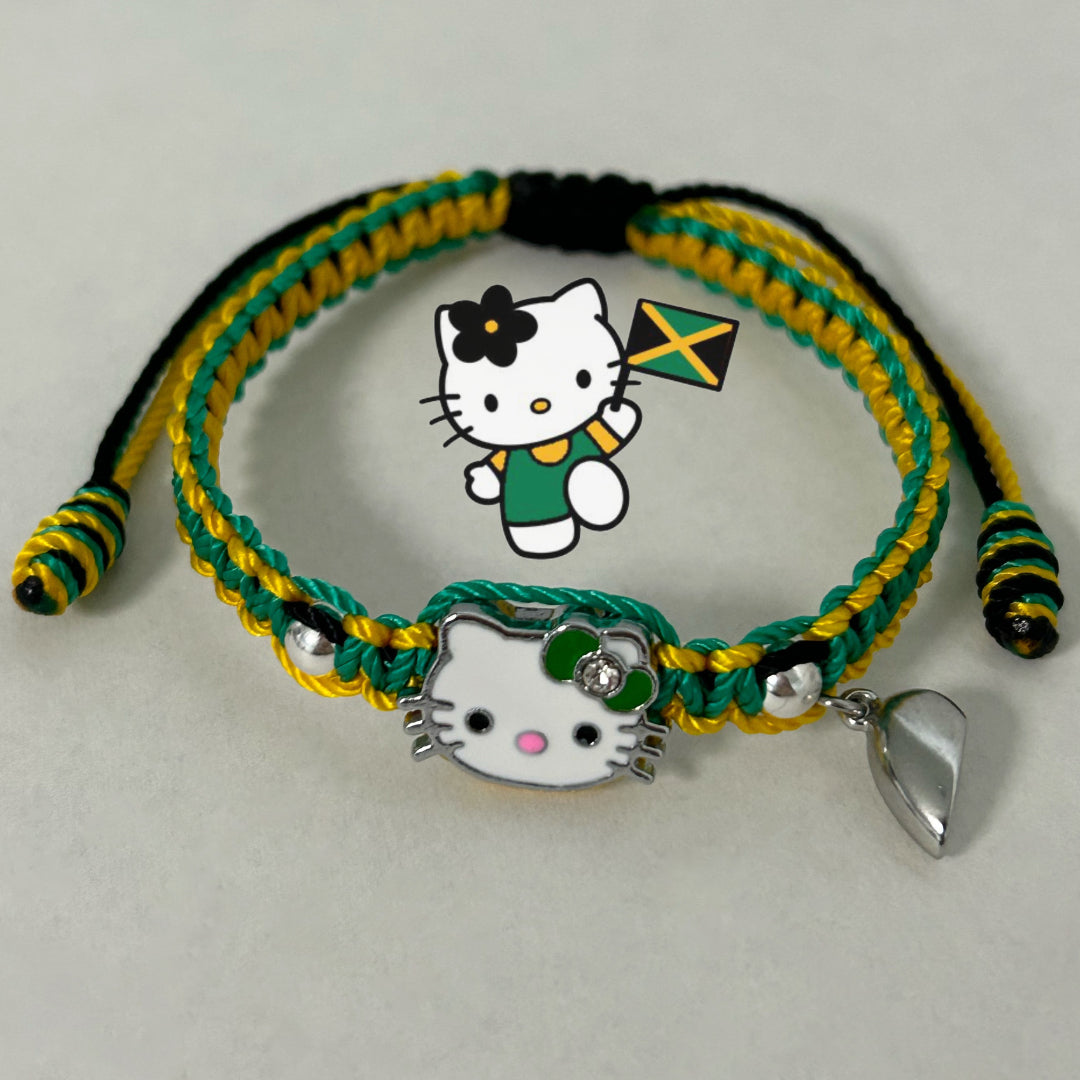 Jamaica Hello-Kitty Bracelet