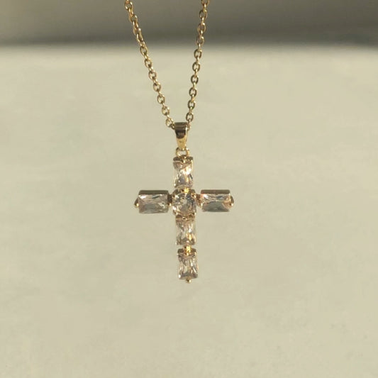 Protection Cross Necklace