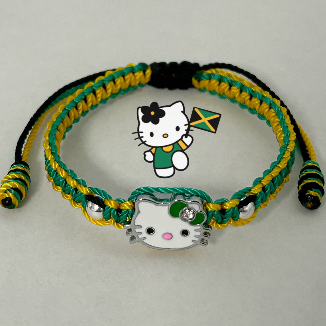 Jamaica Hello-Kitty Bracelet