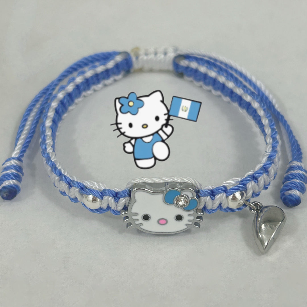 Guatemala x Nicaragua Hello-Kitty Bracelets