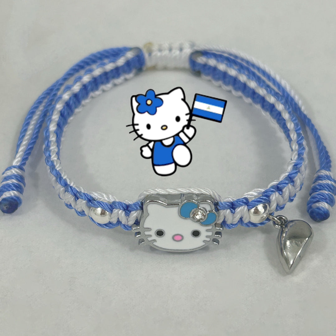 Guatemala x Nicaragua Hello-Kitty Bracelets