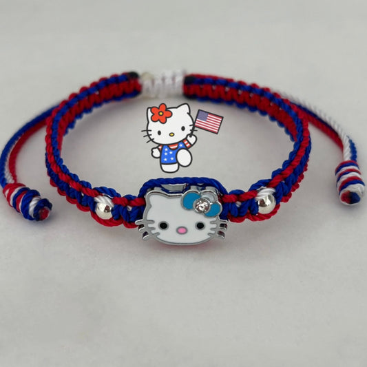 USA x Puerto Rico Hello Kitty Bracelets