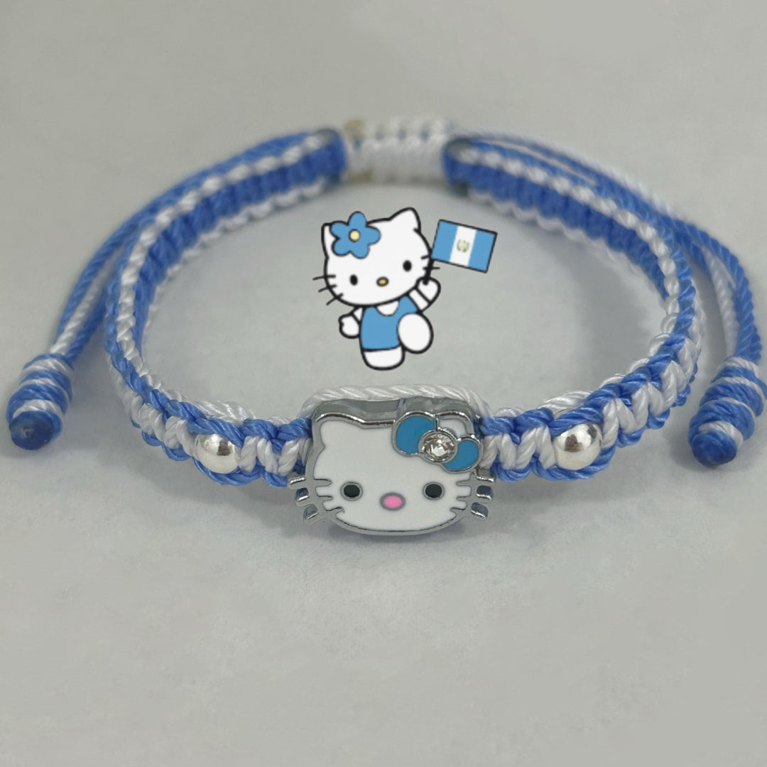 Guatemala x Nicaragua Hello-Kitty Bracelets