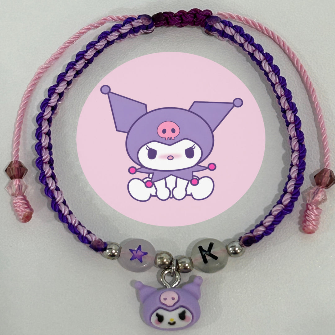 Purple Kuromi Bracelet